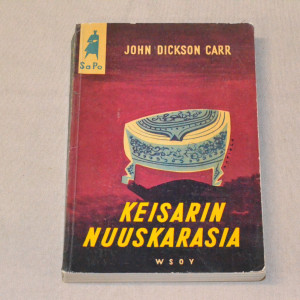 John Dickson Carr Keisarin nuuskarasia
